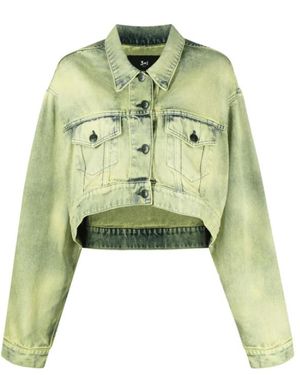 3x1 Denim Jackets - Green