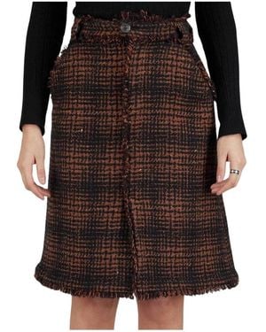 Kiton Short Skirts - Zwart