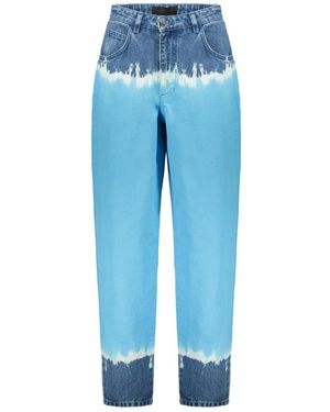 Alberta Ferretti Rechte Jeans - Blauw