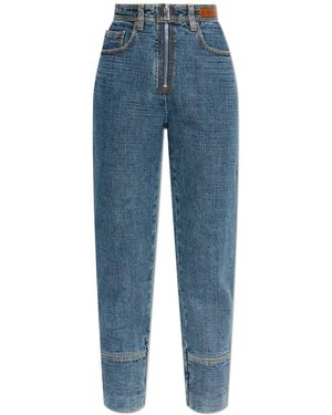Lanvin Denimhose Mit Reißverschluss - Blau