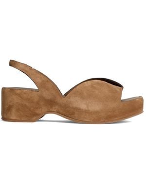 Roberto Del Carlo High Heel Sandals - Brown