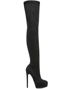 Casadei Over-Knee Boots - Black
