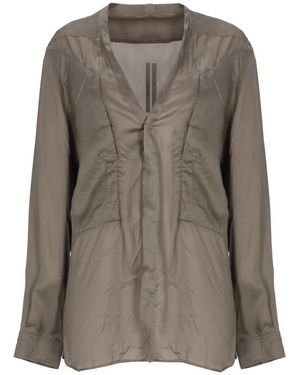 Rick Owens Shirts - Brown