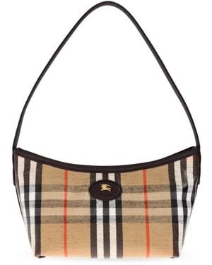 Burberry Schoudertas Highlands - Bruin