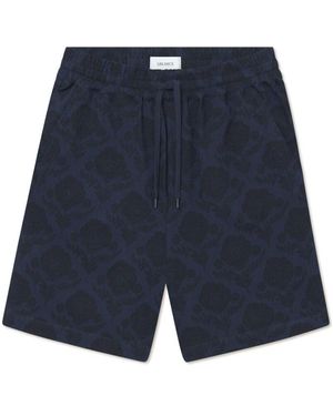 Les Deux Blumenshorts - Blau