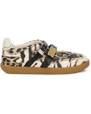 Ganni Ballerinas - Braun