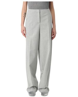 Patrizia Pepe Straight Trousers - Grey