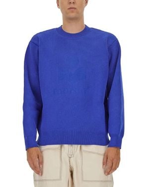 Isabel Marant Round-Neck Knitwear - Blue