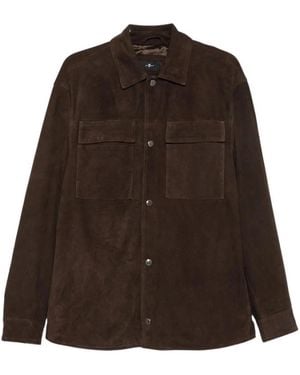 7 For All Mankind Leather Jackets - Brown