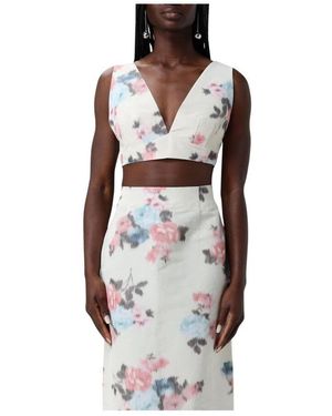 Philosophy Di Lorenzo Serafini Sleeveless Tops - Marron