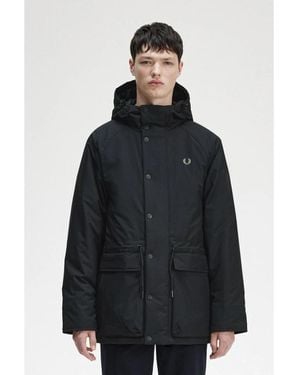 Fred perry stockport hooded parka jacket hot sale