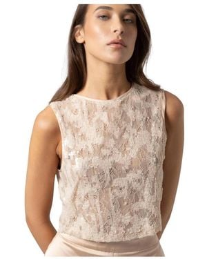 Kocca Sleeveless Tops - Natural