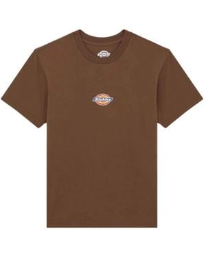 Dickies T-Shirts - Brown
