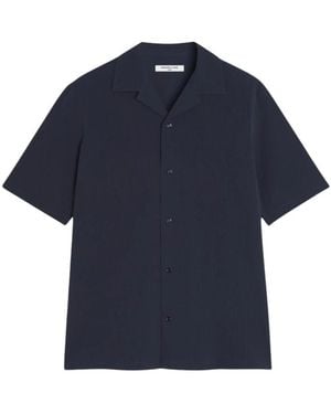 Maison Kitsuné Short Sleeve Shirts - Blue
