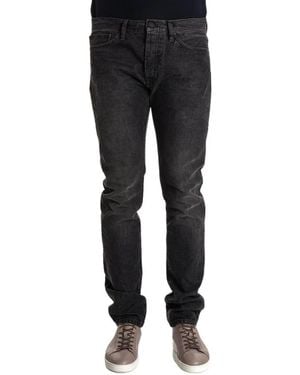 Marcelo Burlon Slim Fit Jeans - Black