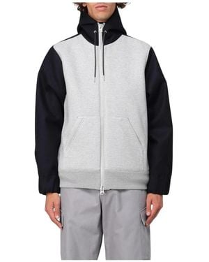 Sacai Zip-Throughs - Grey