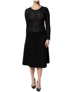Dolce & Gabbana Midi Dresses - Negro