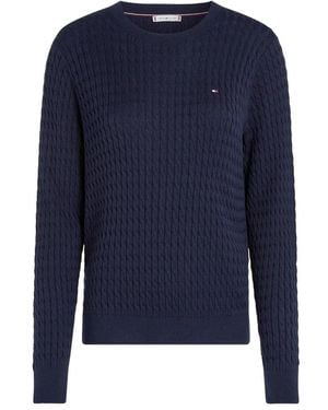 Tommy Hilfiger Round-Neck Knitwear - Azul