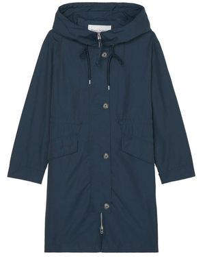 Marc O' Polo Relaxter Parka Mit Utility-Details - Blau