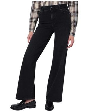 FRAME Wide Jeans - Black
