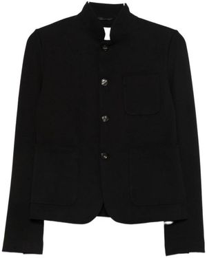 Circolo 1901 Katoenen Slim Fit Jas - Zwart