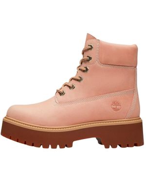 Timberland Stone Street 6 Inch Schnürstiefel - Braun