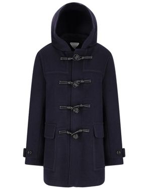 Bottega Veneta Woll-Dufflecoat - Blau