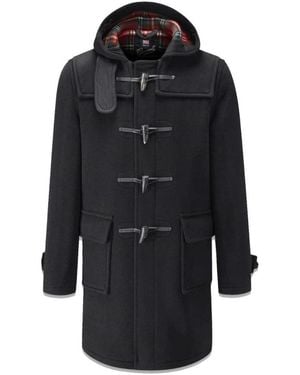 Gloverall Single-Breasted Coats - Negro