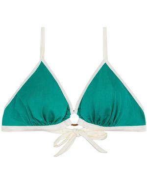 Love Stories Green Carly Bikini Top