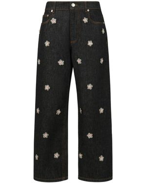 Marni Cropped Jeans - Black
