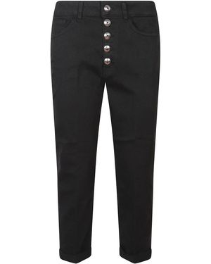 Dondup Straight Jeans - Negro