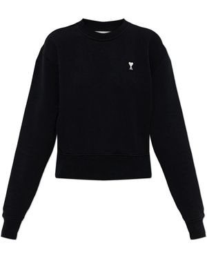 Ami Paris Sweatshirts - Negro