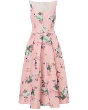 Philosophy Di Lorenzo Serafini Midi Dresses - Pink