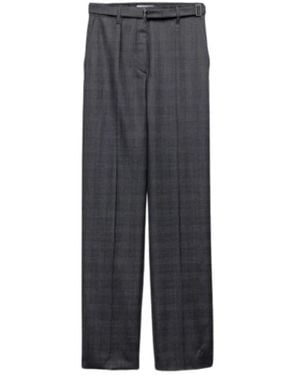 Prada Wide Trousers - Gris