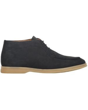 Bruno Magli Lace-Up Boots - Blue