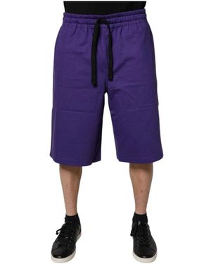 Dolce & Gabbana Bermudas - Purple