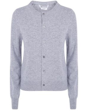 Comme des Garçons 12 Gauge Cashmere Jersey Cardigan - Blauw