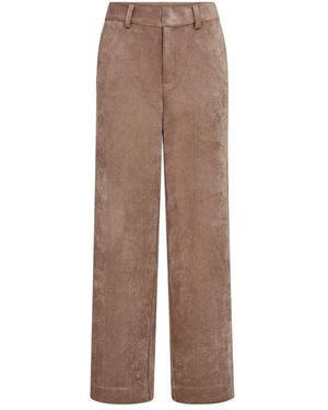 co'couture Wijde Broek - Bruin