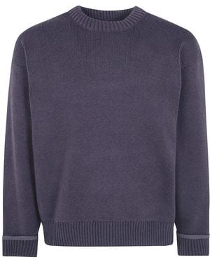 Rains Round-Neck Knitwear - Bleu