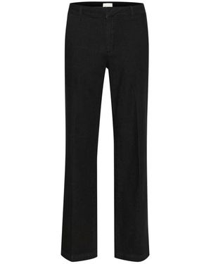 My Essential Wardrobe Wide Trousers - Black