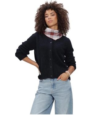 SELECTED Slflulu New Ls Strick Cardigan - Schwarz
