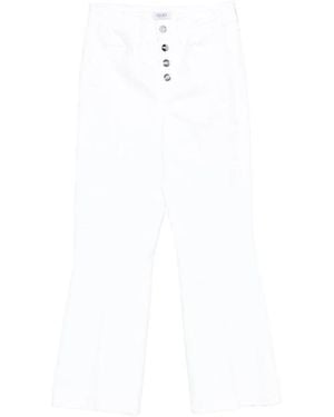 Liu Jo Cropped Jeans - White
