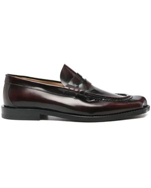Vivienne Westwood Oxblood Coin Loafer Schuh - Schwarz