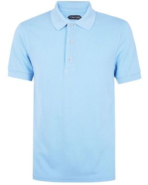 Tom Ford Polo Shirts - Blue