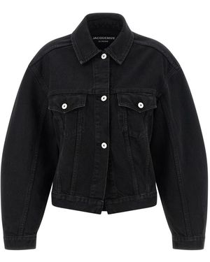 Jacquemus De-Nîmes Jacke - Schwarz