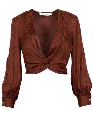 SIMONA CORSELLINI Blouses - Marrone