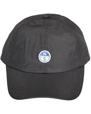 North Sails Accessoires ,Zwart ,Polyester Polyester Classic Cap