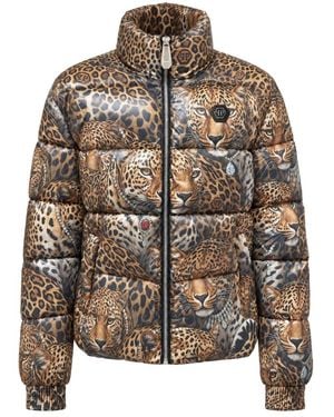 Philipp Plein Down Jackets - Marrón