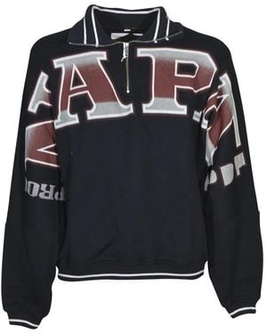 Napapijri Sweater Met Ritssluiting - Zwart