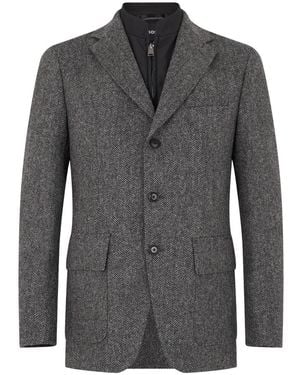 BOSS Doppellagiger Blazer - Grau